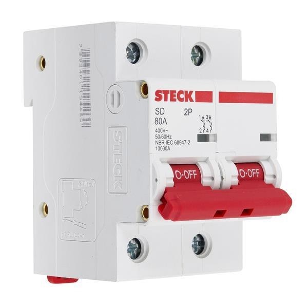 DISJUNTOR 80A BIPOLAR STECK