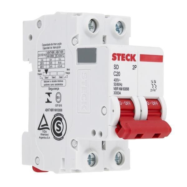 DISUNTOR 20A BIPOLAR STECK