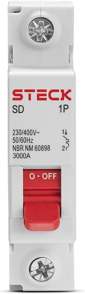 DISJUNTOR 32A UNIPOLAR STECK