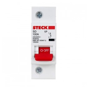 DISJUNTOR 100A UNIPOLAR STECK