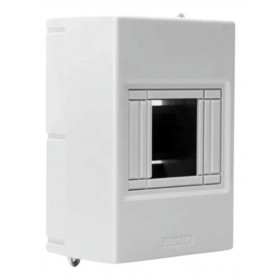 CAIXA STECK PVC DIN 4 DISJUNTOR SOBREPOR BC