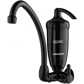 TORNEIRA PURIFICADOR ACQUA BELLA PRETA LORENZETTI