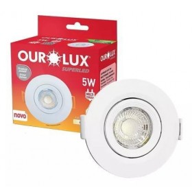 SUPERLED SPOT REDONDO 5W 6400K BV OUROLUX