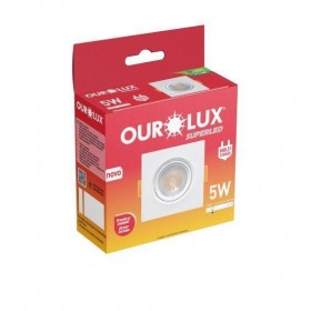 SUPERLED SPOT REDONDO 5W 3000K BV OUROLUX