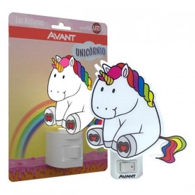 LUMINARIA LED NOTURNA UNICORNIO 1W BV 3000K AVANT