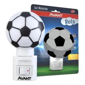LUMINARIA LED NOTURNA BOLA 1W BV 3000K AVANT