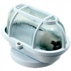 LUMINARIA TARTARUGA BRANCA E-27 ACRILICO