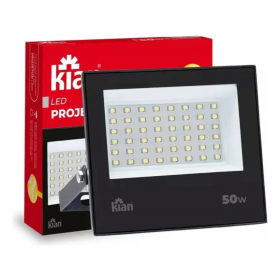 REFLETOR LED 50W 6500K PT BIV KIAN