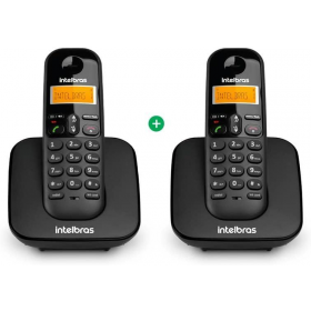 TELEFONE S/FIO INTELBRAS COMBO CENTRAL + RAMAL TS3112