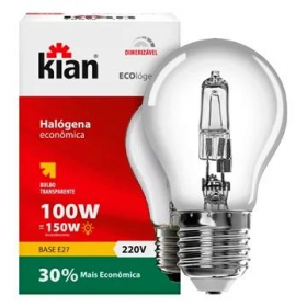 LÂMPADA HALÓLOGENA KIAN 100W 220V