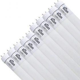 KIT 10 TUBULED KIAN T8 6500K BIVOLT 1,20M