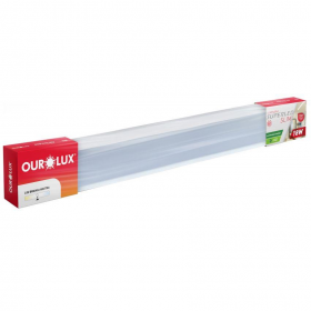 LUMINÁRIA LED LINEAR OUROLUX 18W 60CM BV 6500K