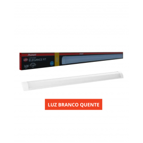 LUMINÁRIA ELEGANCE FIT 3000K 36W 1METRO BIVOLT AVANT