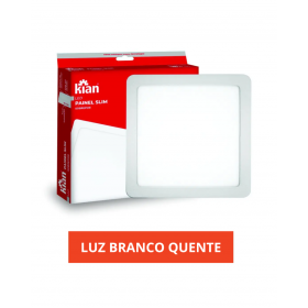 PLAFON 18W SOBREPOR QUADRADO BV 3000K KIAN