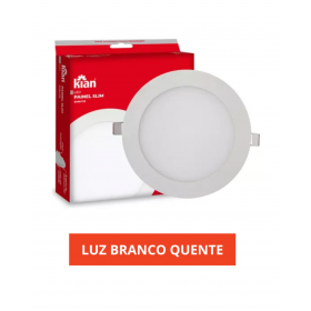 PLAFON 24W EMBUTIR SOBREPOR REDONDA BV 3000K KIAN