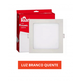 PLAFON 24W EMBUTIR QUADRADO 3000K KIAN