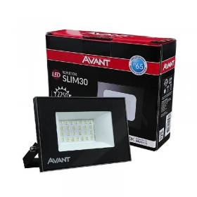 REFLETOR LED 30W 6500K SLIM BIVOLT AVANT