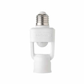 SOQUETE COM SENSOR DE PRESENÇA INTELBRAS E27 ESPI 360 S