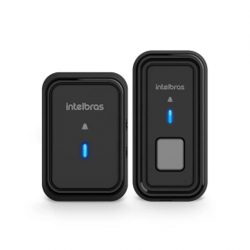 CAMPAINHA SEM FIO CIB 101 INTELBRAS PRETA