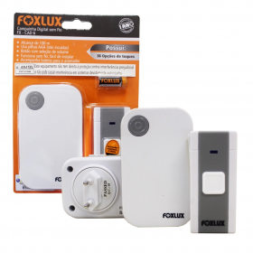 CAMPAINHA SEM FIO FOXLUX FX-CAD 3