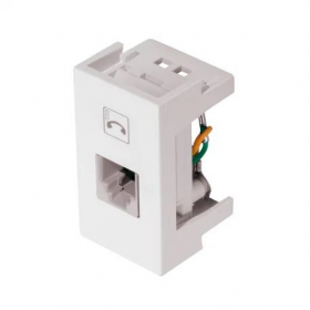 MODULO FAME TOMADA TEL C/ADAP RJ11 SM 2V