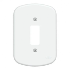 PLACA 4X2 F1 BLANC FAME 0784