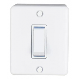 CONJUNTO EXTERNO INTERR.SIMPLES 6A 250V ILUMI