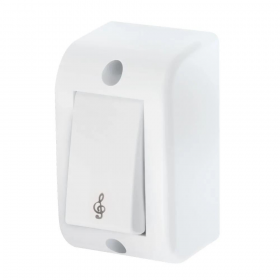 INTERRUPTOR PULSADOR DE CAMPAINHA 16A SISTEMA EXTERNO