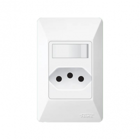 INTER.EXTERNO 1TECLA+TOMADA 2P+T 20A