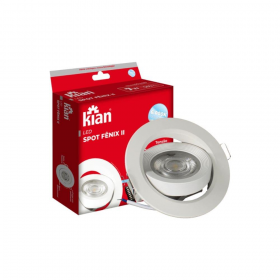 SPOT LED FENIX II RED PAR20 7W 6,0K BR KIAN