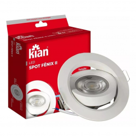 SPOT LED FENIX II RED PAR30 12W 3,0K BR KIAN