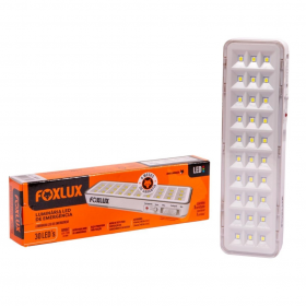 LUMINÁRIA LED DE EMERGÊNCIA FOXLUX
