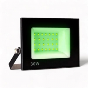 REFLETOR LED 30W BV VERDE KIAN
