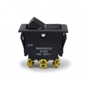 CHAVE BIPOLAR GANGORRA MARGIRIUS 15A PLASTICO 14201