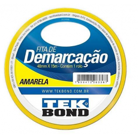 FITA DE DEMARCACAO AMARELA 48MMX15M TEKBOND