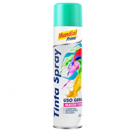 TINTA SPRAY 400ML MUNDIAL PRIME USO GERAL VERDE CLARO