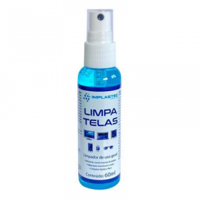 LIMPA TELAS AZUL IMPLASTEC 60ML