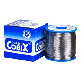 ESTANHO SOLDA COBIX ROLO C/500*G AZUL 1,0MM