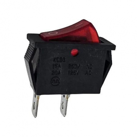 CHAVE GANGORRA VERMELHA ( SEM ILUMINAÇÃO )