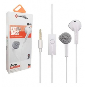 FONE DE OUVIDO C/MIC BRANCO FO-14 PMCELL