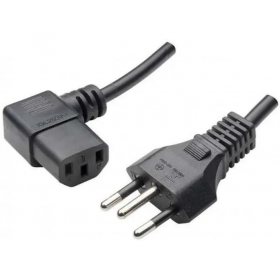 CABO DE FORCA TRIPOLAR 2P+T 3X0.75MM PINO 4MM 1.5M