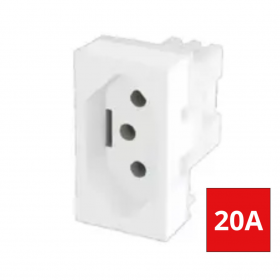 TOMADA MODULO PAD 2P+T 20A SM/EVIDENCE FAME