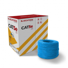 CAIXA CABO DE REDE COM 305 METROS MEGATRON CAT5E 100% COBRE