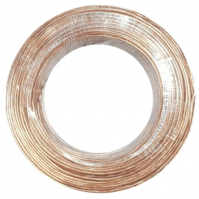 CABO BICOLOR 2X2,00MM ROLO COM 100 METROS