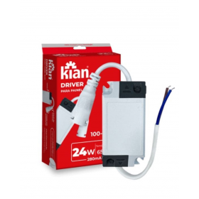 REATOR DRIVER PARA PAINEL DE LED SLIM 24 WATTS KIAN