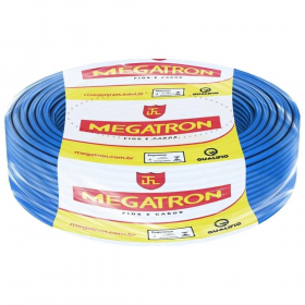 CABO FLEXÍVEL 4,0MM ROLO COM 100 METROS MEGATRON