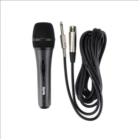 MICROFONE COM FIO TBLACK PRETO