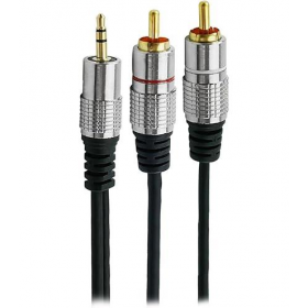 CABO P2 ESTEREO + 2 RCA 1,8M DOURADO0 MXT - 8.1.629