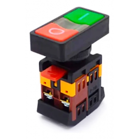 Botão Duplo 1NA e 1NF - Lay80-pw855-22
