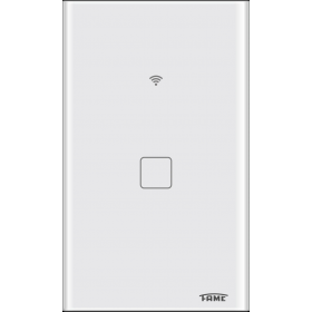 INTERRUPTOR INTELIGENTE WI FI 1 TECLA TOUCH FAME